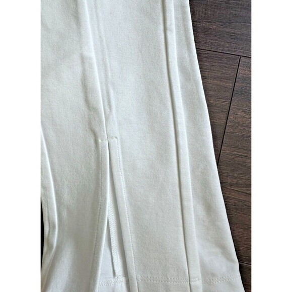MICHAEL Michael Kors Women's Slit Hem Pull On Leggings Pants White P/XS - Picture 15 of 15